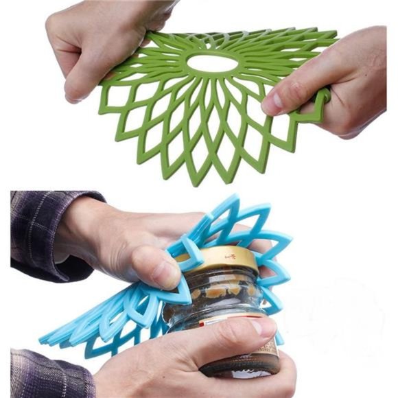 Silicone Trivet -Trivet Mat -Kitchen Hot Pads for Pots/Hot Dish Insulated Teapot - Picture 3 of 7